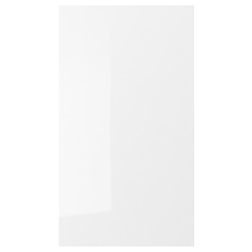 RINGHULT Front for dishwasher, high-gloss white, 45x80 cm