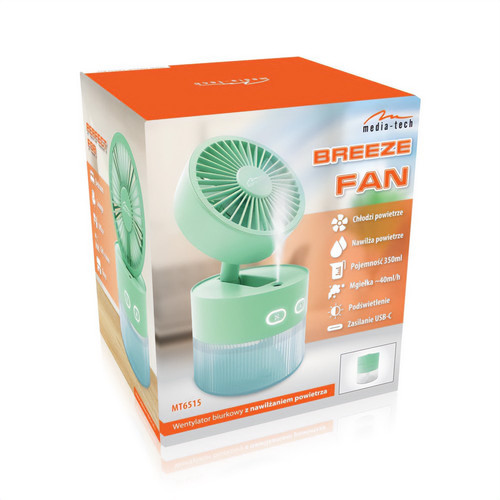 Media-Tech Breeze Fan Humidifier MT6515