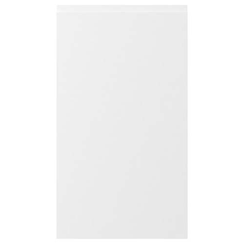 VOXTORP Front for dishwasher, matt white, 45x80 cm
