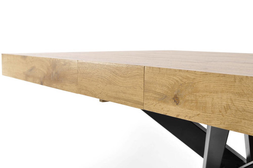 Extendabl Dining Table BOSTON 140-200 cm, light oak
