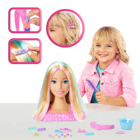 Barbie Doll Styling Head, Blonde Hair JFG81 3+
