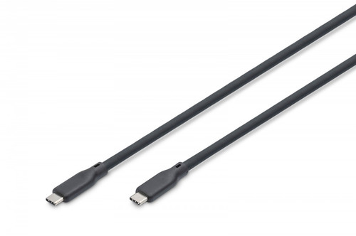 DIGITUS USB silicone cable, USB 5Gbps, 2m, black