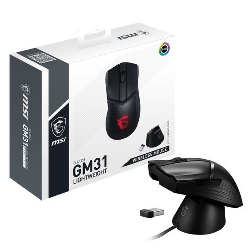 MSI Pixart Wireless Mouse GM31 Clutch Lightweight