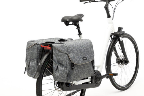 Newlooxs Bicycle Bag Ivy Mondi Joy Double, grey