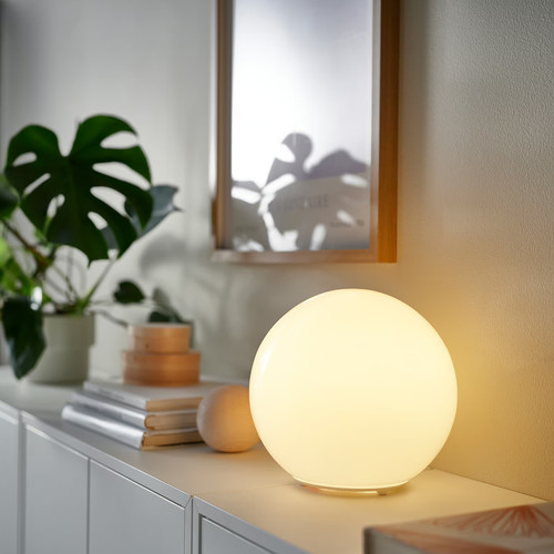 KAJPLATS LED bulb E27 470 lumen, smart white spectrum/globe/opal white