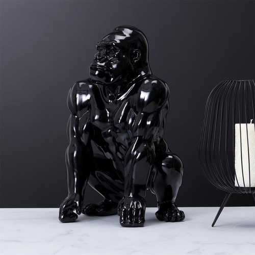 Decoration Gorilla XL, black