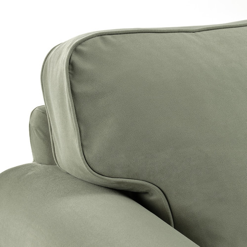 EKTORP 3-seat sofa, Hakebo grey-green