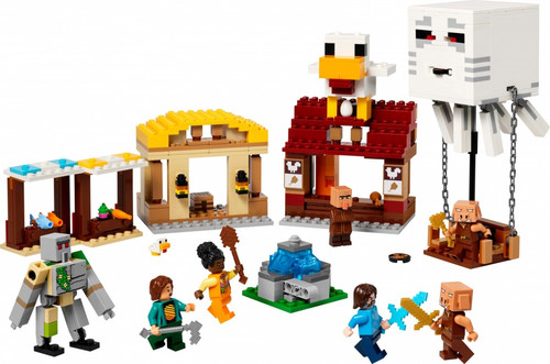 LEGO Minecraft The Ghast Balloon Village Attack 10+