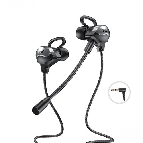 Wekome Gaming Headphones Earphones, black