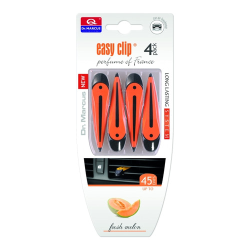 Dr. Marcus Car Air Freshener Easy Clip 4pcs, melon