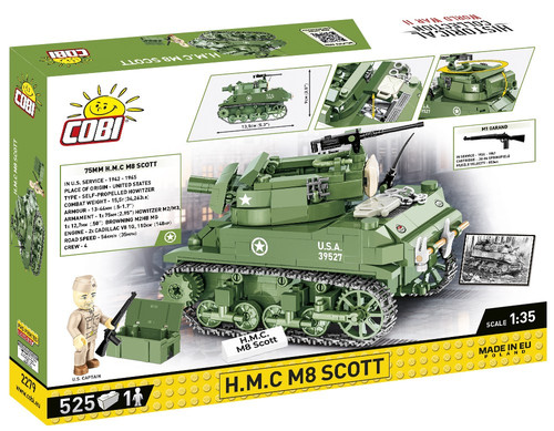 COBI Blocks H.M.C M8 Scott 525pcs 8+