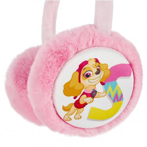 Plush Earmuffs Paw Patrol, pink, 3+