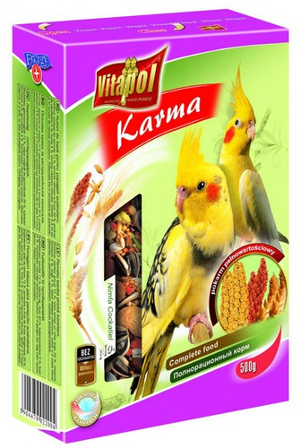 Vitapol Complete Food for Cockatiel Karmeo Premium 500g