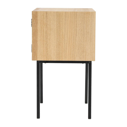 Nightstand Bedside Table Panamo, natural