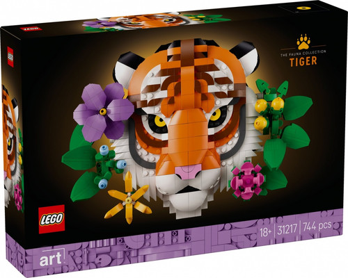 LEGO Art The Fauna Collection Tiger 31217 18+