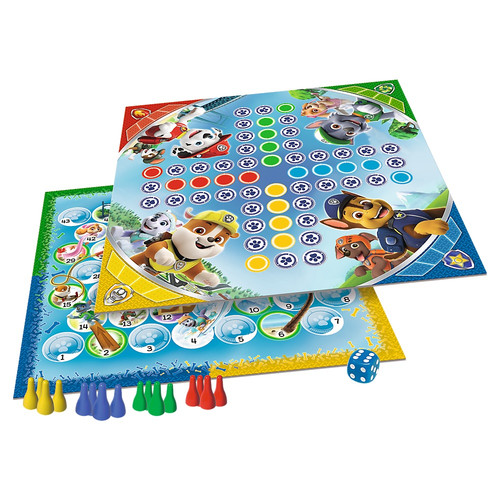 Trefl Board Game Paw Patrol 2in1 Ludo & Pups Race 4+