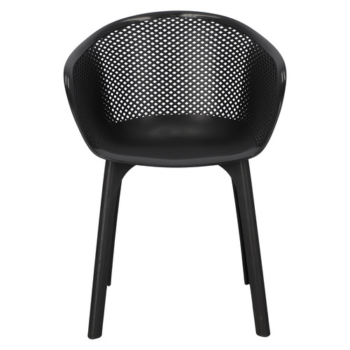 Chair Dacun, in-/outdoor, black