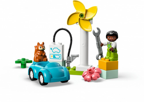 LEGO DUPLO Wind Turbine and Electric Car 24m+