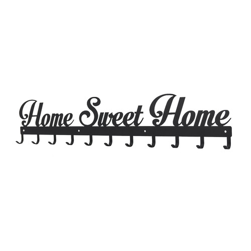 Wall Hanger Home Sweet Home, black