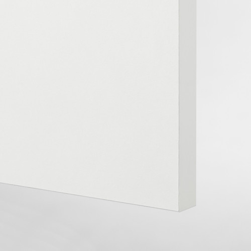 KNOXHULT Base cabinet with doors and drawer, white, 120 cm