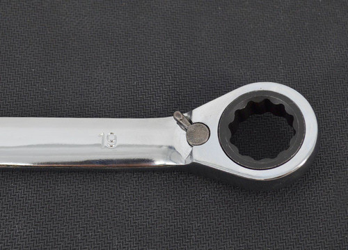 AW Ratchet Combination Spanner Set 6pcs 8-19mm