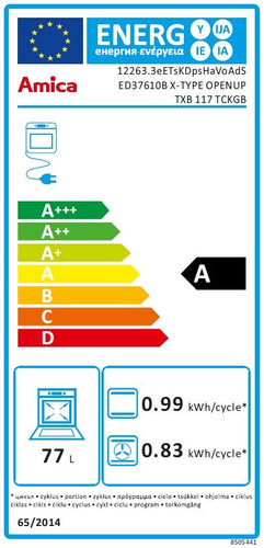 Amica Oven X-type ED37610B