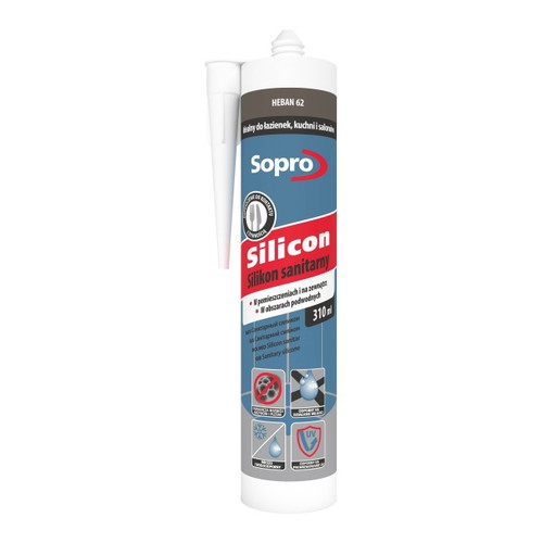 Sopro Sanitary Silicone 310ml ebony