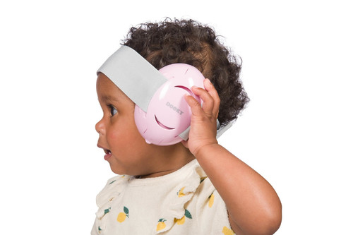 Dooky Baby Ear Protection 0-3y, pink