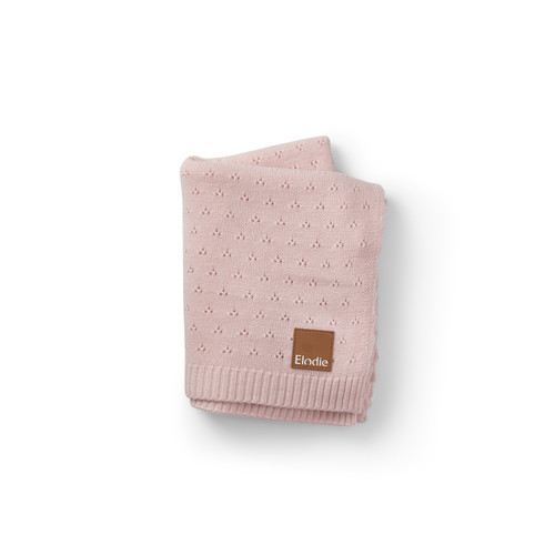 Elodie Details Pointelle Blanket - Misty Pink