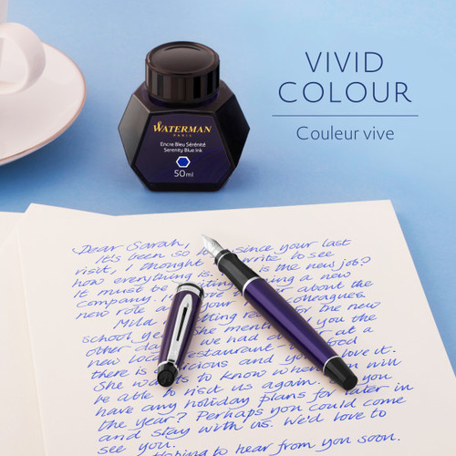 Waterman Ink Bottle 50ml, blue