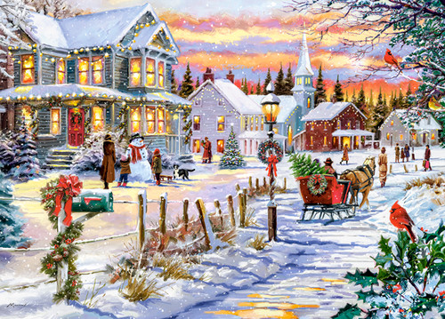 Castorland Children's Puzzle Christmas Tree Is Coming 180pcs 7+