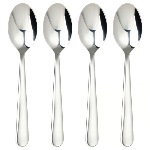 MARTORP Teaspoon, stainless steel, 14 cm, 4 pack