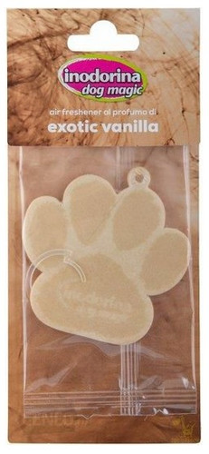 Inodorina Car Air Freshener Dog Magic Exotic Vanilla, assorted patterns