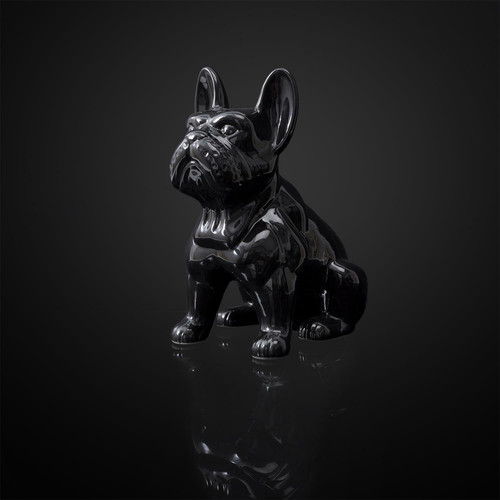Decoration French Bulldog L, black