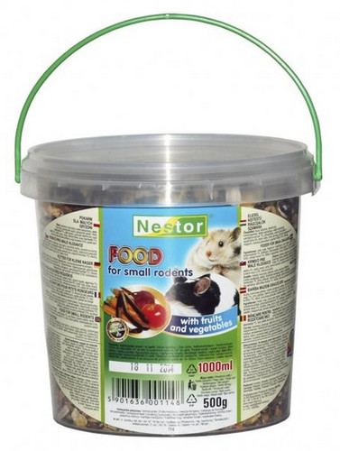 Nestor Food for Small Rodents - Fruit & Vegetables 1L