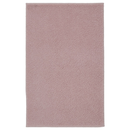 BACKMÅRA Bath mat, pale pink, 50x80 cm
