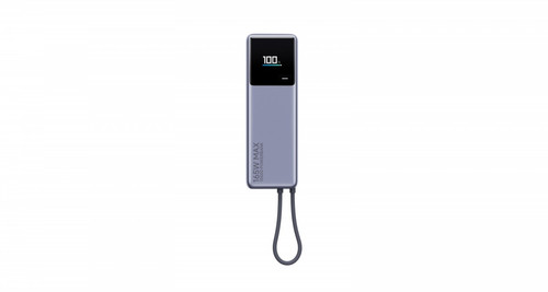 Xiaomi 165W Power Bank 10000mAh Integrated Cable, grey