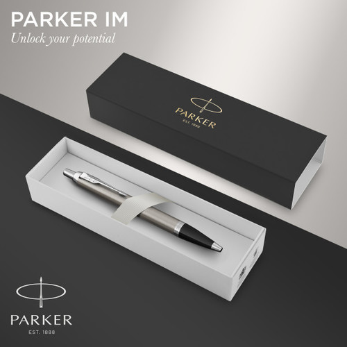 Parker IM Essential Stainless Steel CT Rollerball Pen