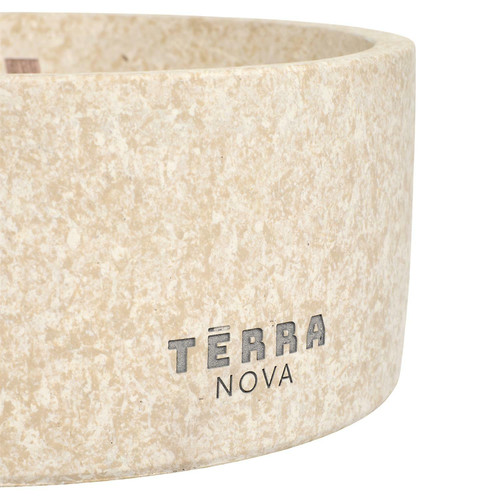Scented Candle in Cement Bowl Terra Nova 19cm