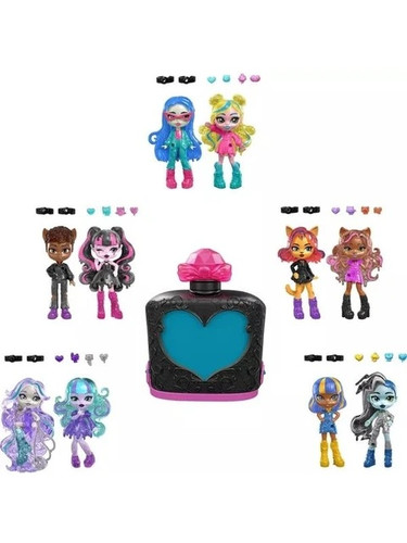 Monster High Ghouls Forever Elixirs JCY18, 2pc, assorted models, 4+