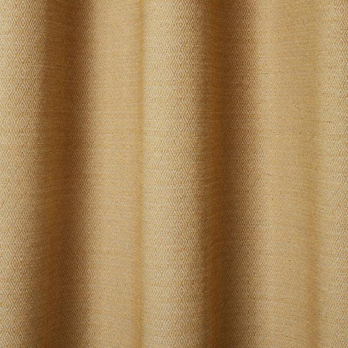 Curtain GoodHome Digga 140x260cm, mustard yellow