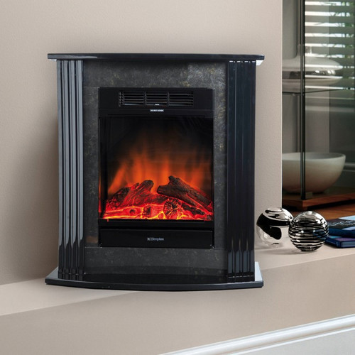 EWT Electric Fireplace Mini Mozart, black