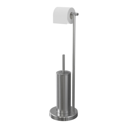 Toilet Brush & Roll Holder GoodHome Koros, chrome