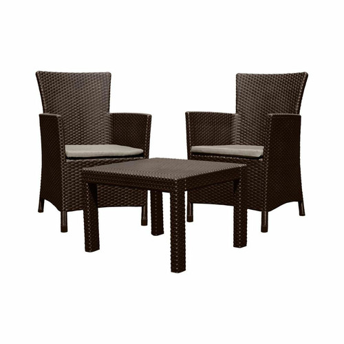 Keter Garden Furniture Set Rosario, brown/taupe