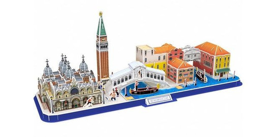 Cubic Fun 3D Puzzle City Line Venice 126pcs 3+