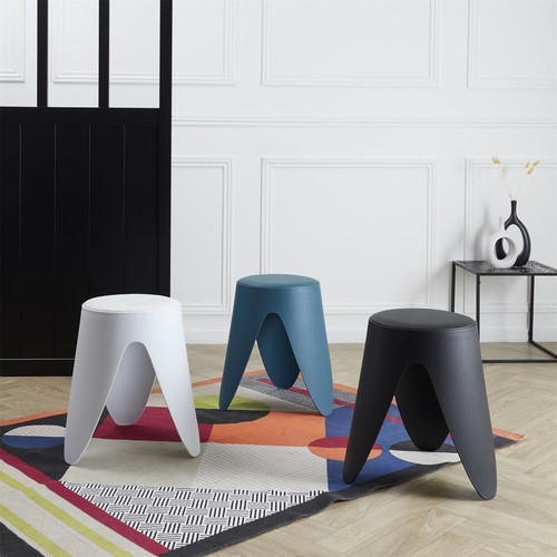 Stool Eve, white