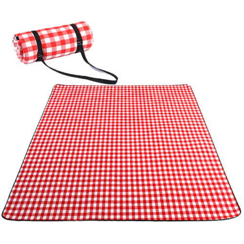 Picnic Blanket Beach Mat 150x200cm, red