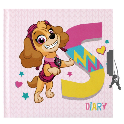 Secret Diary with Lock & Key Paw Patrol