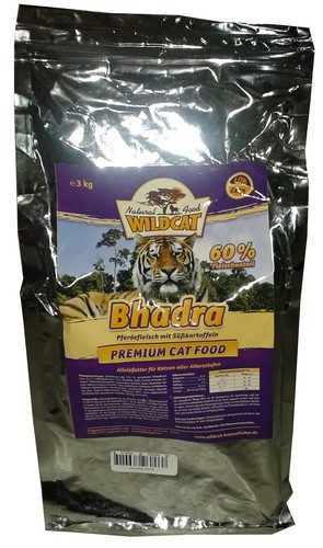 Wildcat Cat Food Bhadra Horse Meat & Sweet Poatoes 3kg