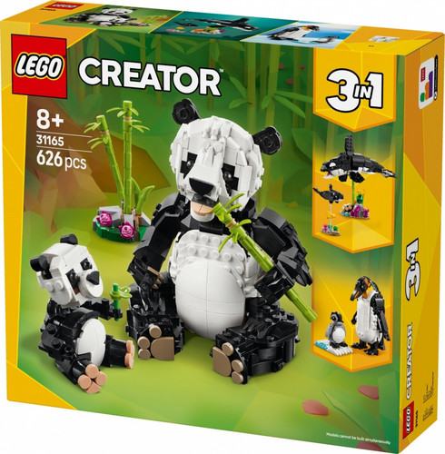 LEGO Creator Wild Animals: Panda Family 8+